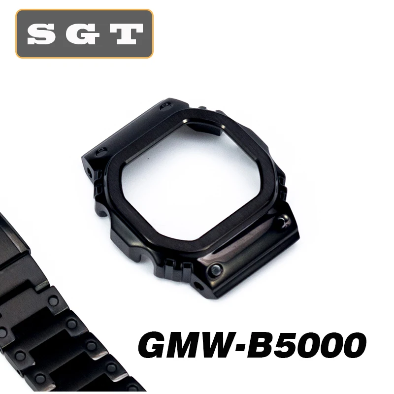 Ремешок для часов и ободок GMW-B5000 чехол из нержавеющей стали высокое качество 316L металлический ремешок стальной ремень инструменты