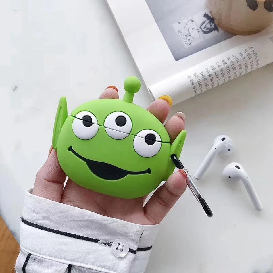 340 3D чехол для наушников для Airpods Pro Чехол Силиконовый Ститч Кот Мультяшные наушники/Earpods чехол для Apple Air pods Pro 3 чехол Брелок - Цвет: 340