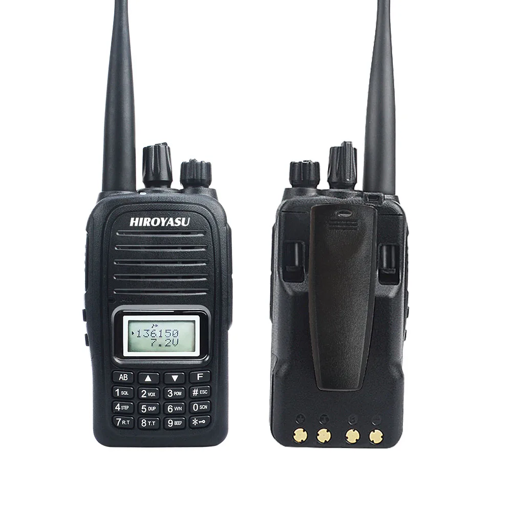 Двухдиапазонная рация VHF UHF IP67 водонепроницаемая VOX рация с скремблером и Роджером звуковой сигнал