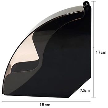 

V60 Filter Paper Holder/Tapered Filter Paper Box Filtering Paper Storage Rack Stand Coffee Tools Dust-Proof With Cover