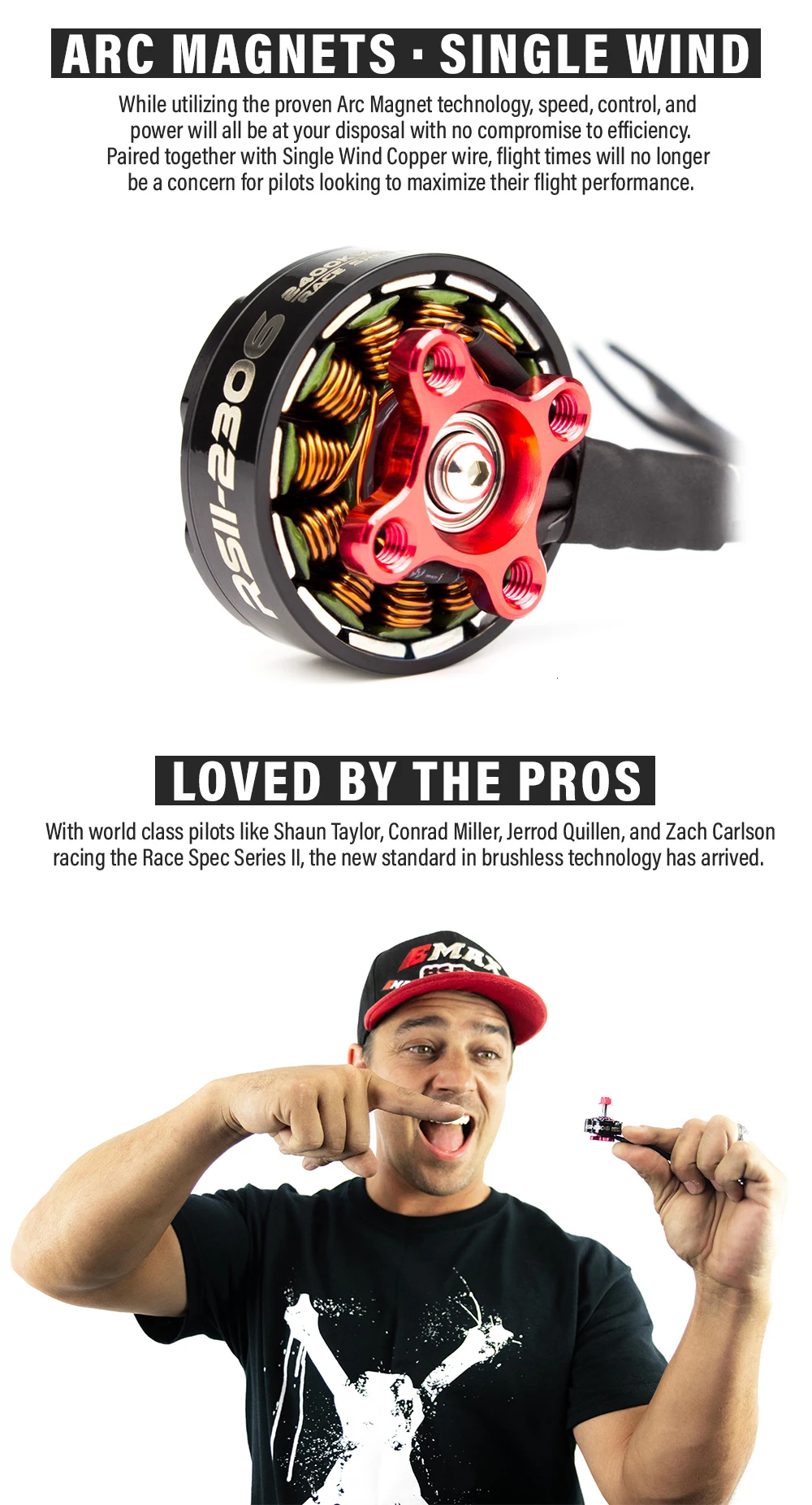 4 шт./лот Emax rsii 2306 Race Spec-вращающийся бесщеточный мотор(4-6 S) 1600/1700/1900/2400/2600kv бесщеточный двигатель CW CCW для FPV Quadcopter