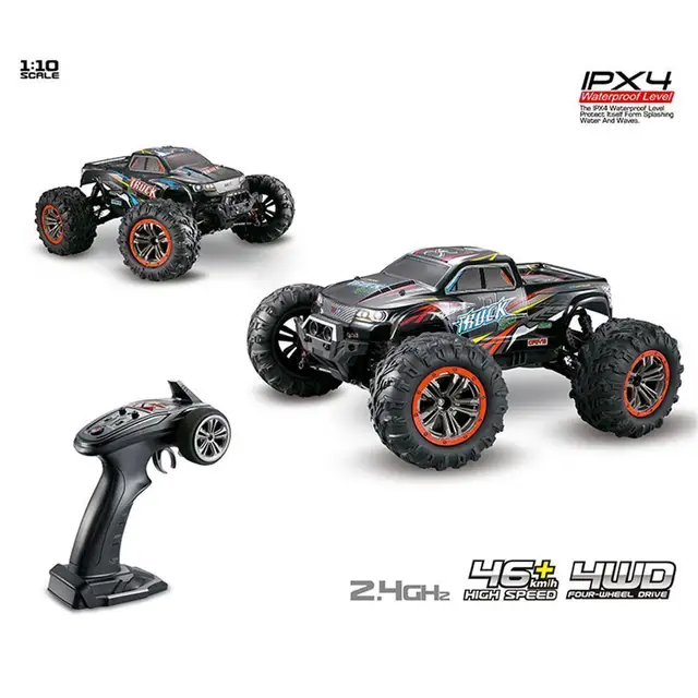 RCtown XINLEHONG TOYS RC Car 9125 2.4G 1:10 1/10 Scale Racing Cars Car Supersonic Truck Off-Road Vehicle Buggy Electronic Toy 2