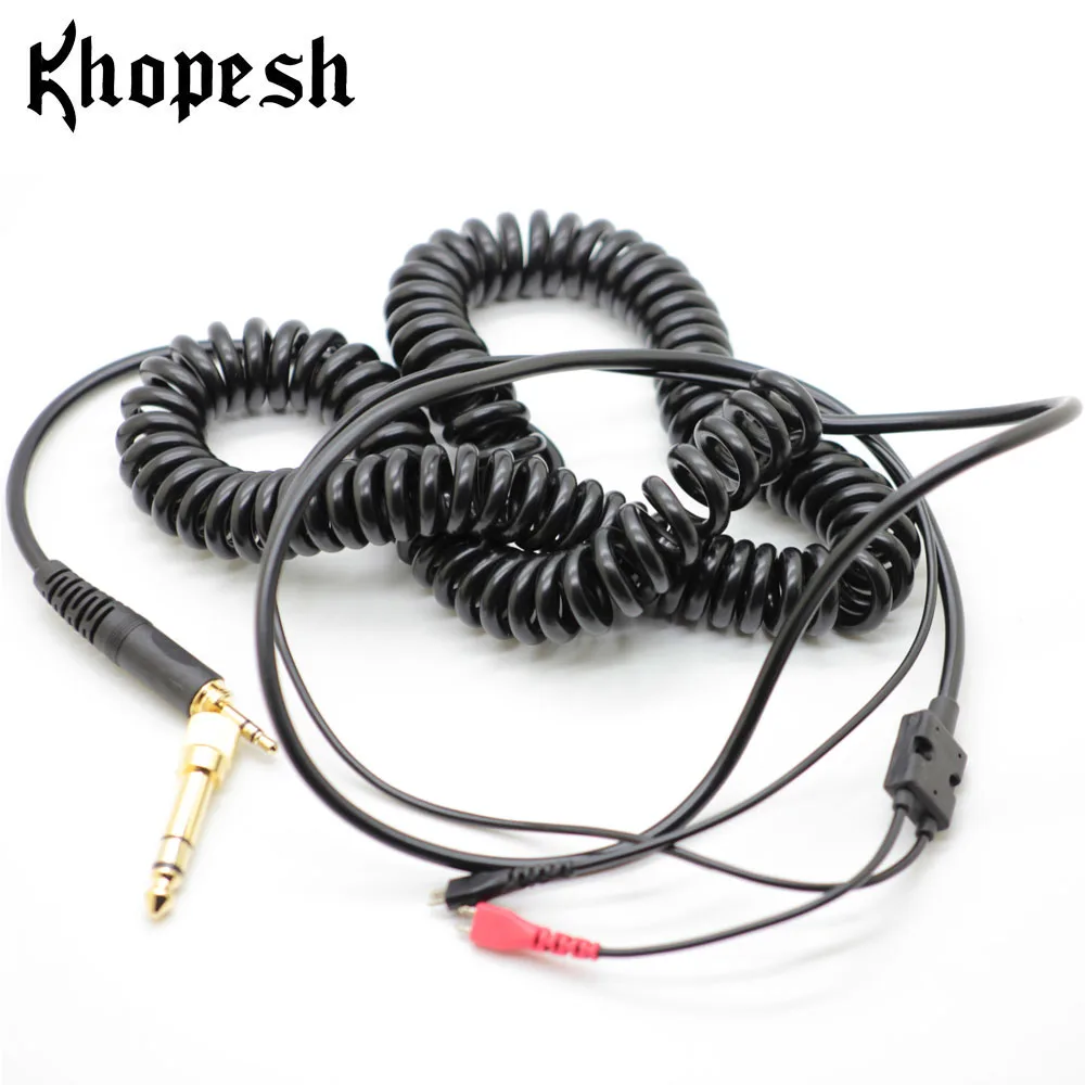 Khopesh HD25 весны помощи спиральный кабель для Sennheiser HD25-1 II HD25-C HD25-13 HD560 HD480 наушников DIY