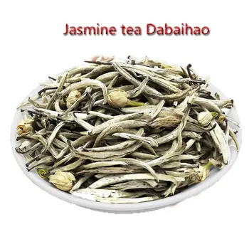 

Jasmine tea 100g sealed pocket jasmine silver needle Jasmine big white aroma Jasmine White Silver Needle 250g
