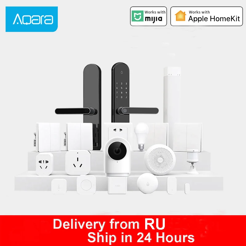 Умный дом Xiaom Gateway 3 Aqara Hub M1S беспроводной настенный выключатель для корпуса