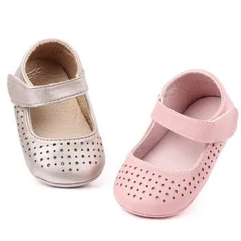 

New Fashion Brand Baby Girl Shoes Anti-skip Sole Walking Toddler Mary Jane Flats Newborn Footwear Infant for 1 Year Old Girls
