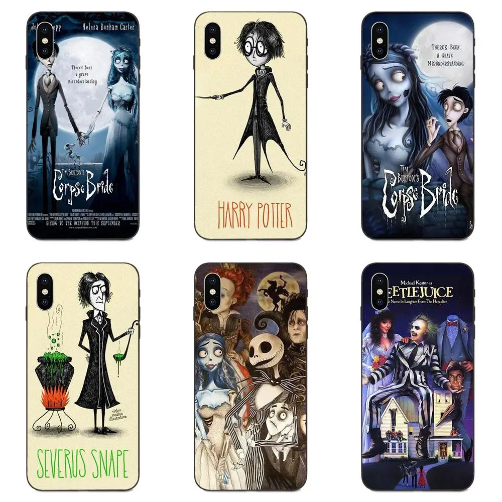 

Movie Tim Burton For Galaxy A8 A9 Star Note 4 8 9 10 S3 S4 S5 S6 S7 S8 S9 S10 Edge Lite Plus Pro G313 Ultra Thin Pattern