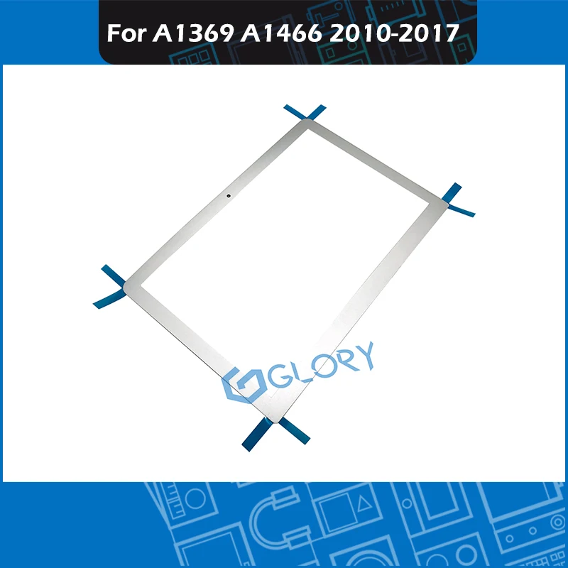 10 шт./партия A1466 ЖК-экран передняя рамка для MacBook Air 1" A1369 A1466 B Корпус рамка с логотипом клейкая лента 2010