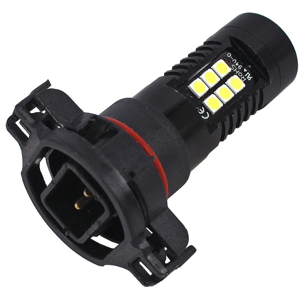 2X3030 фары автомобильные фары H16 21SMD Canbus светодиодные передние противотуманные фары лампы дневные ходовые огни 12-24 В