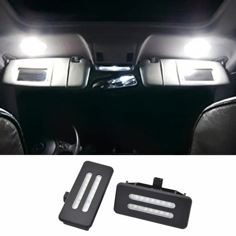 Best Quality LED Sun Visor Vanity Mirror Lamps For BMW X5 E70 X3 F25
