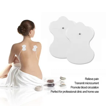 

50PCS White Electrode Pads For Electric Tens Acupuncture Digital Therapy Machine for Slimming Electric Body Massager Frequency