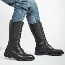 Мужская обувь модные ботинки мужские армейские ботинки zapatos de hombre уличные нескользящие спортивные ботинки зимние ботинки в стиле панк