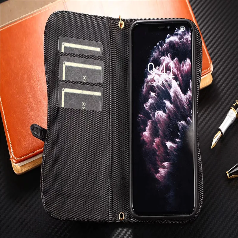 Роскошный модный дизайн, карман для карт, кожаный чехол для телефона iPhone 11 pro, чехол для MAX XR, тип ноутбука Для iPhone XS, XR, 6, 7, 8 Plus