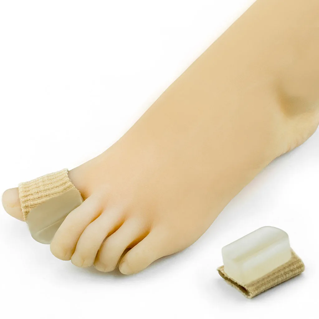 

2pcs Silicone Toe Separators Foot Protector Onion Toe Sleeve