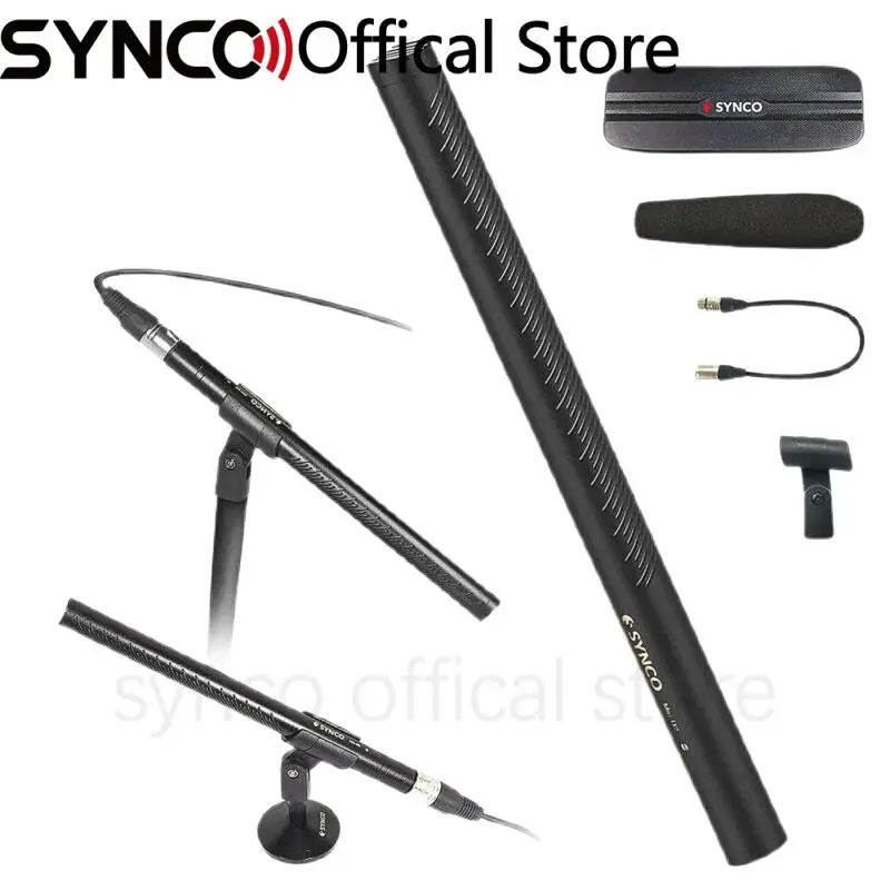 Synco Mic-D2 Mikrofon Senapan Mikrofon Perekam Suara Antarmuka