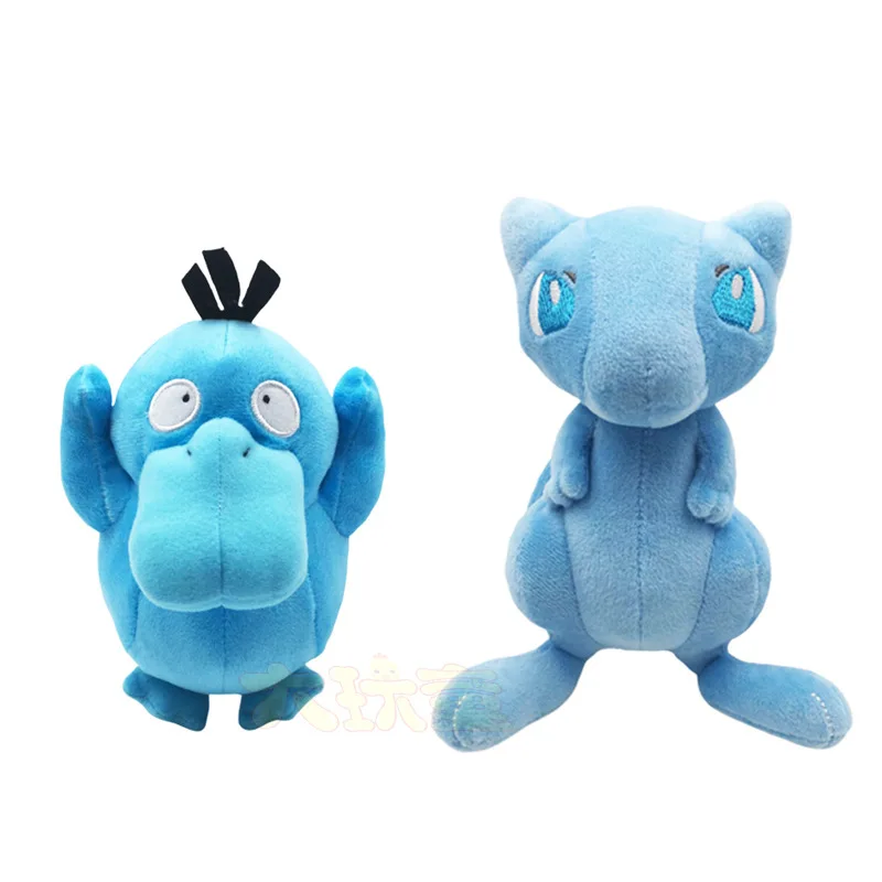 Pokemon Farcito Cartoon Psyduck Mewtwo Shiny Doll Morbido Peluche Regali Di Natale