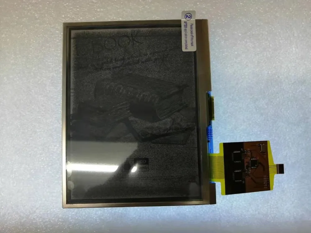 Yqwsyxl 6 дюймов для AUO E-ink lcd, электронная книга, электронная книга ЖК-экран A0608E02 ЖК-дисплей с сенсорным экраном ЖК-экран