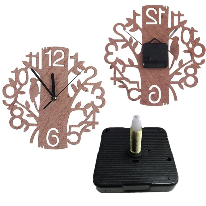 

3 years warranty Silent Wall Quartz Clock Movement Mechanism shaft 28mm DIY Repair Parts Watch Wall Clock Movement With Hands