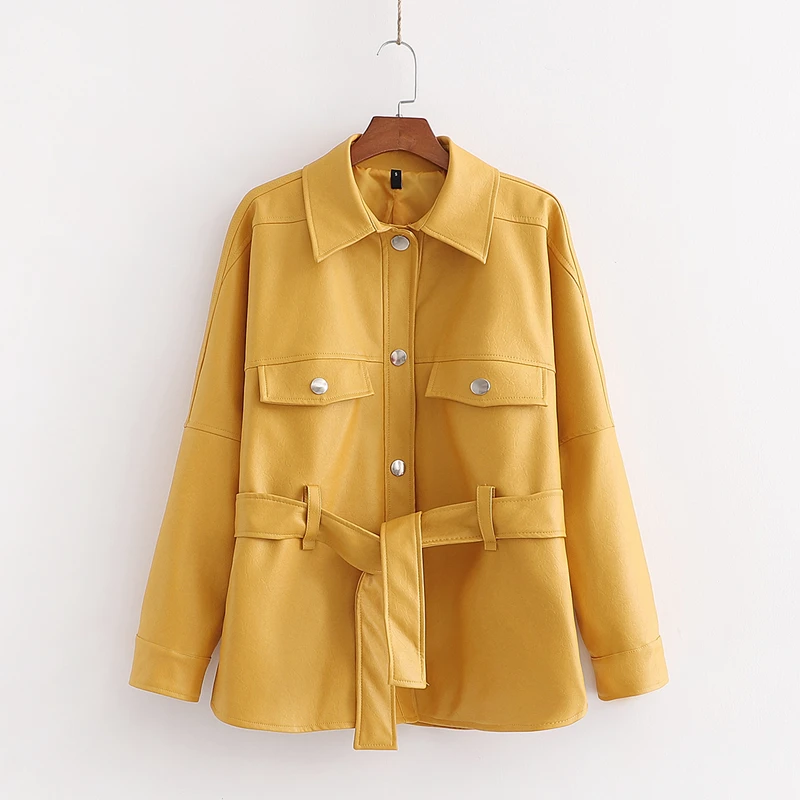 Мода Za 2020 Женское пальто весна осень новое корейское темпераментное модное