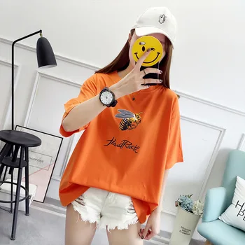 

2020 New Short Sleeve Summer Floral mama bear t Shirt Casual Female Tee Ladies