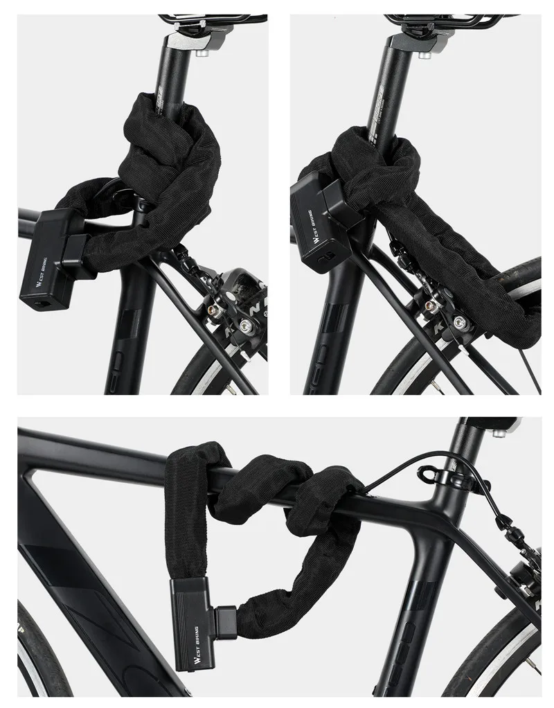 Serrure à câble en acier pour vélo - Bike Lock[A] - 120 cm - Antivol