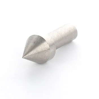 

6mm Shank Stainless Steel Round Thimble Rotary Center Dead Center for Mini Lathe Mechanical Machine Tool Use