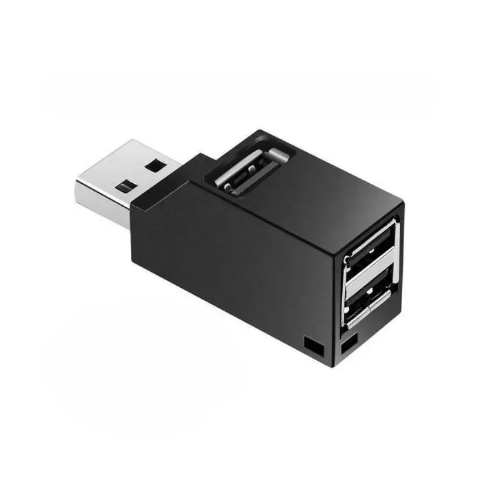3 шт. мини 3 порта USB концентратор высокоскоростной передачи данных сплиттер коробка адаптер для ноутбука NK-Shopping