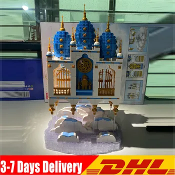 

QL0959 City Sets Floating Castle In The Sky Architecture Palace House Building Blocks Bricks Creator Kids Toy Christmas Gifts