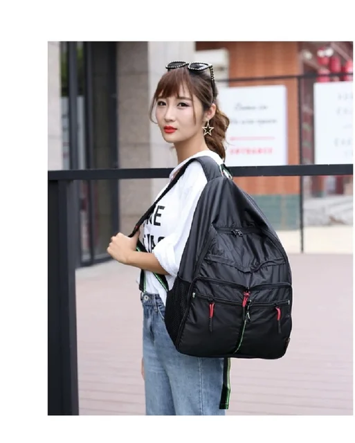 Yinjue Backpack Travel large capacity Multi Pocket super light nylon foldable weekend leisure backpack brand factory 1018#