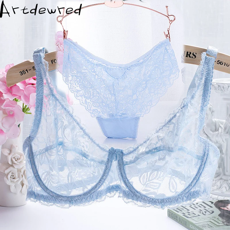 underwear set ultra - thin lace sexy bras ladies bra sets women underwear lace underwear intimate noble young girl brassiere sets lace bra and panty sets Bra & Brief Sets