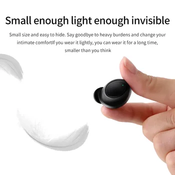 

FLUXMOB Wireless Bluetooth 5.0 TWS Earphone Mini Earbuds noise canceling Sport Headset With charging BOX For all smart Phone