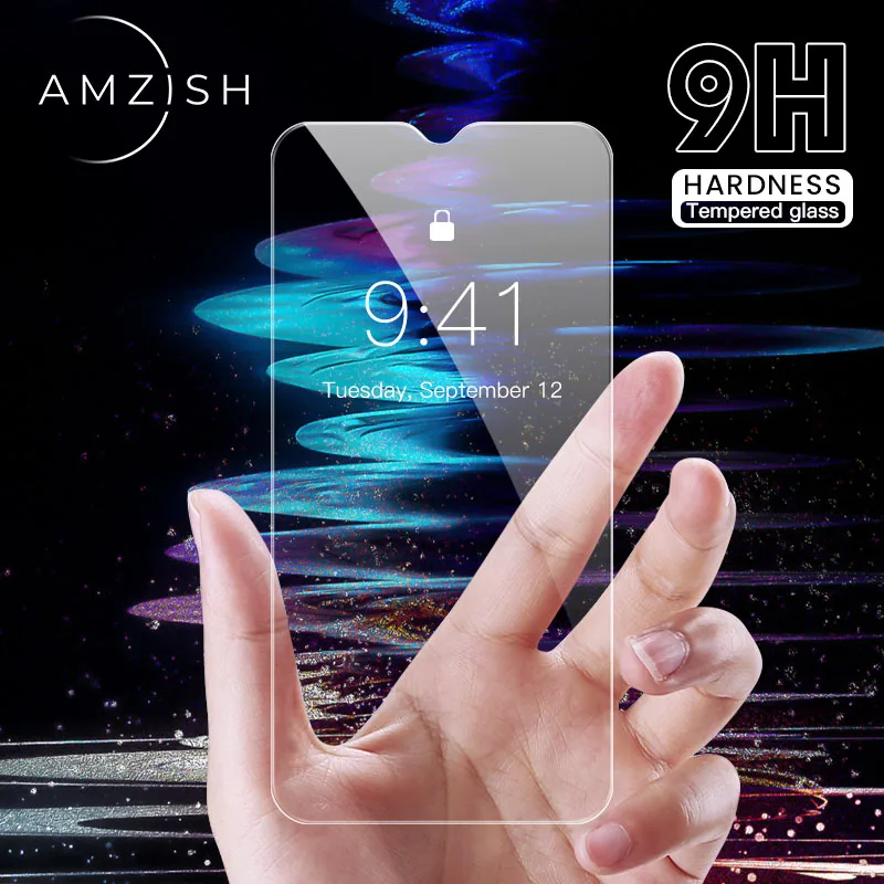 amzish Закаленное стекло для samsung Galaxy S8 S9 S10 Plus Защита экрана Note 8 S10E Lite A7 A8 A9 2018 2019 |