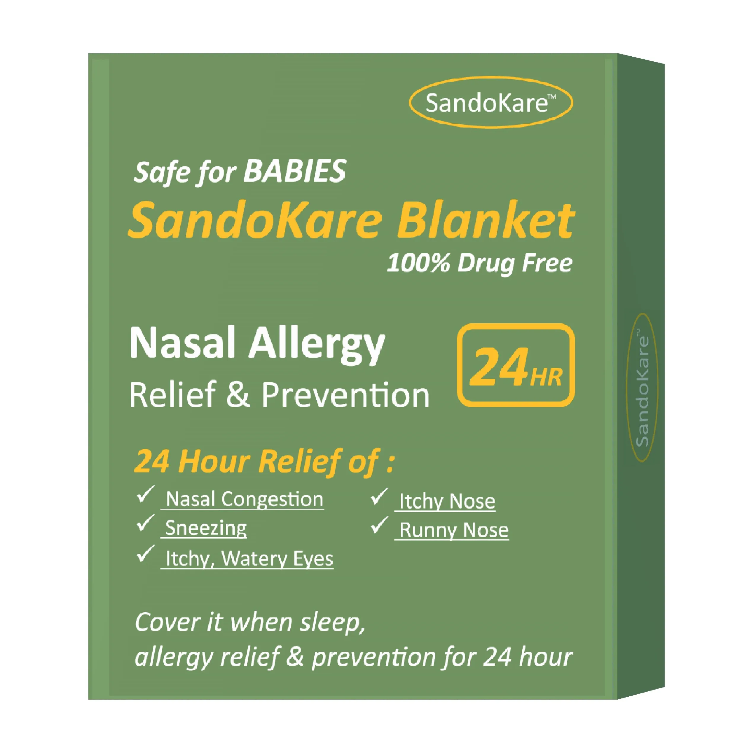 SandoKareBlanketNasalAllergiesSymptomsReliefPreventionforKids