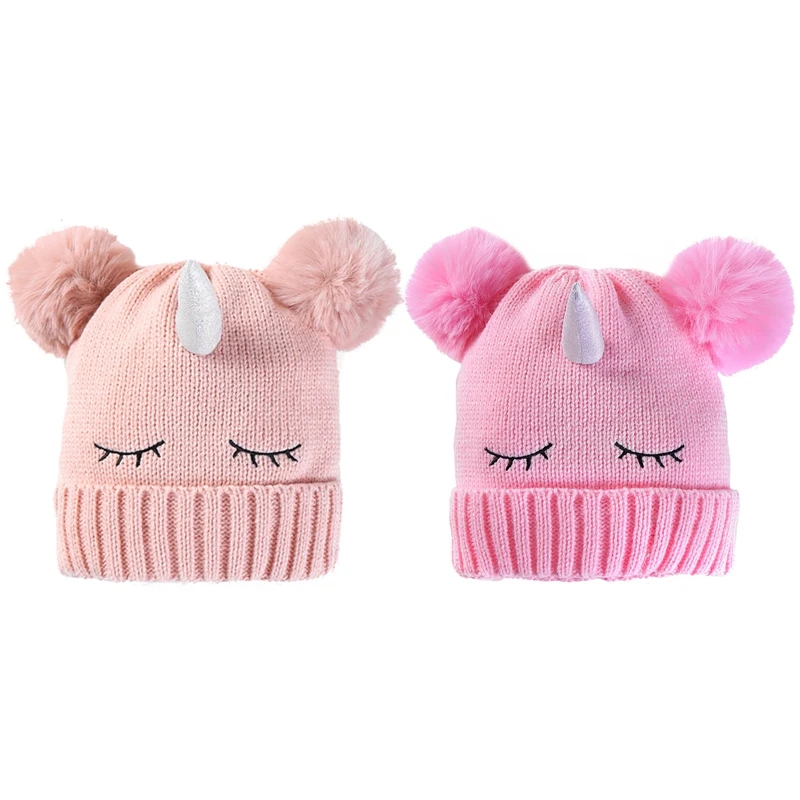 Unicorn Fluffy Winter Beanies Hat