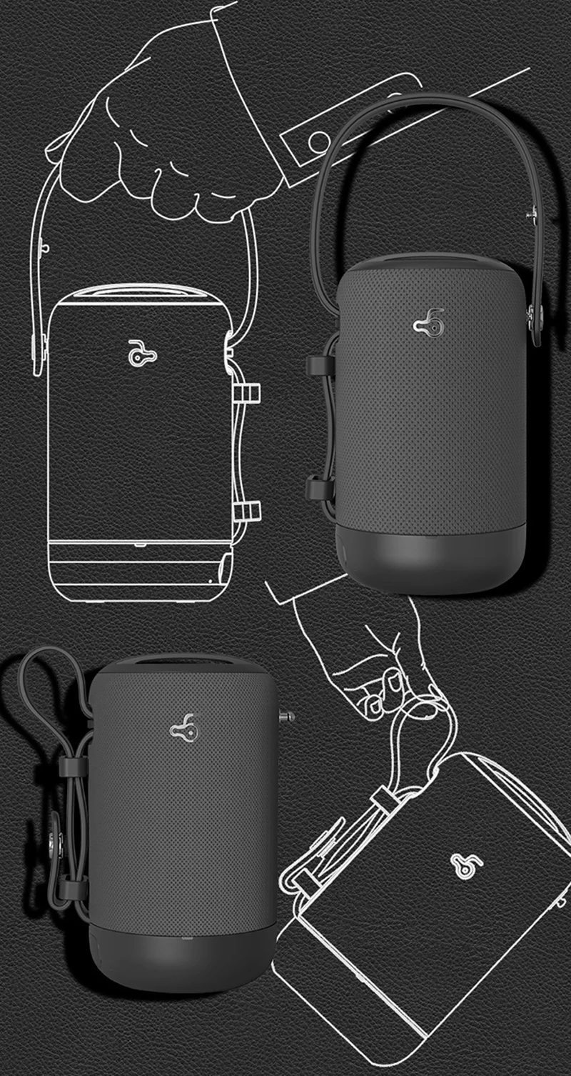 Портативный Bluetooth динамик беспроводной громкий динамик звуковая система 3D стерео Колонка открытый динамик Поддержка TF карта FM Aux вход