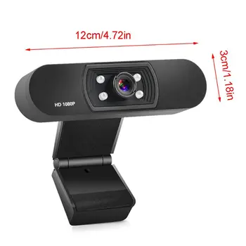 

High Definition Webcam Built-in Microphone for Laptop Desktop Computer Accessory E65E