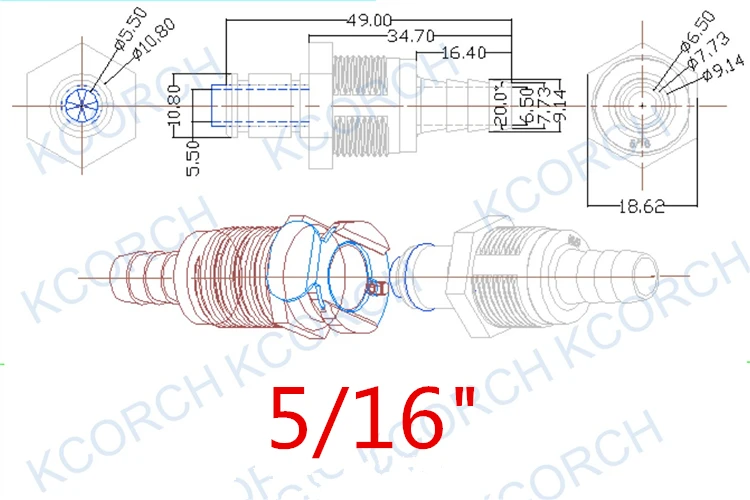 1 шт. CPC тип быстрого подключения муфта мужской 1/4 ''3/8'' 5/16 ''шлангов быстрый разъем с панель клапана крепление муфты