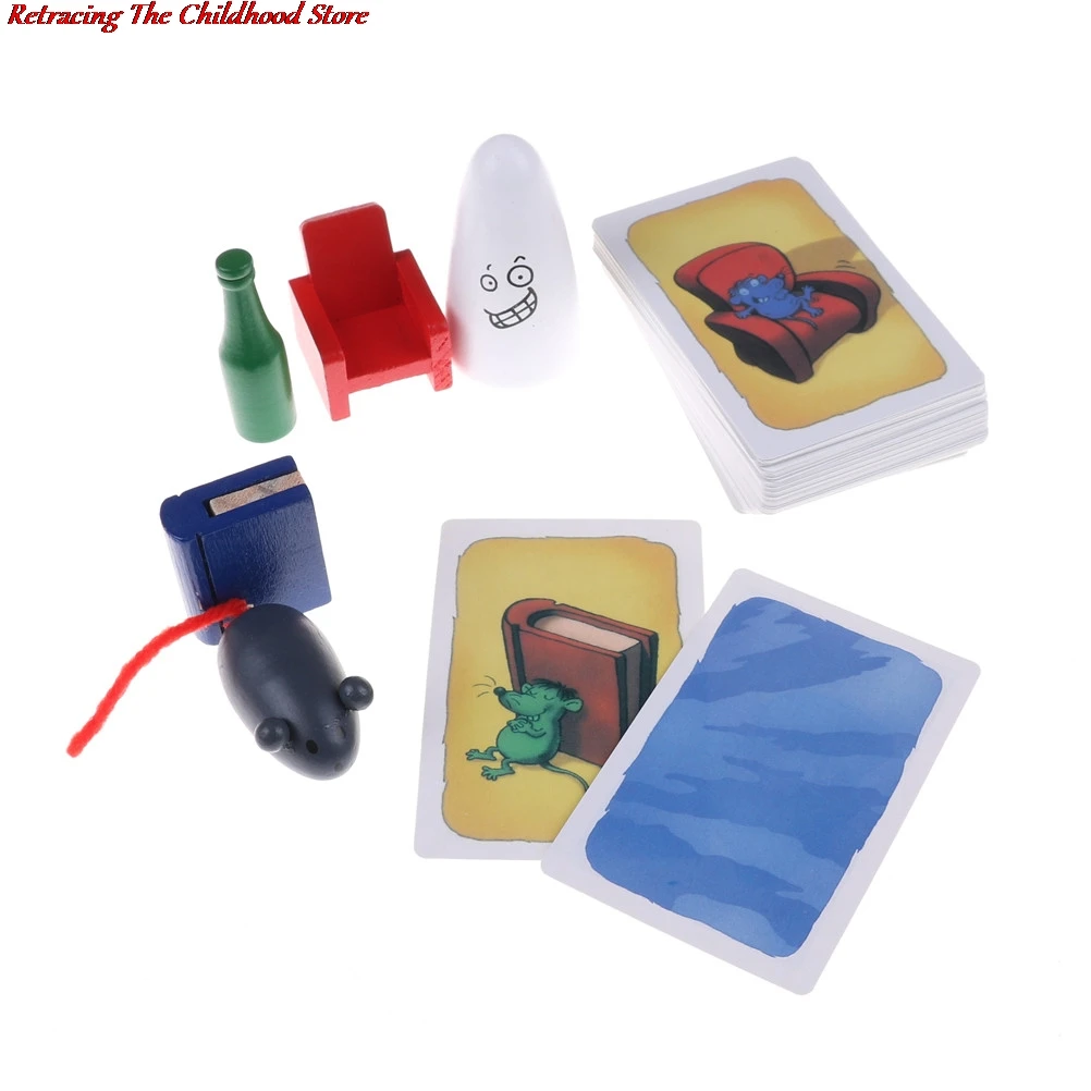 Gran oferta Geistes Blitz 1 + 2 + 3 + fantasma Blitz Geistesblitz 5 Vor 12 juegos de mesa familiares tarjeta de juego