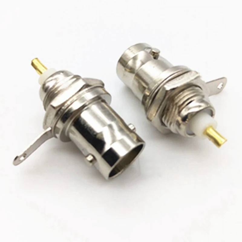 5PCS BNC Female Connectors Chassis Panel Mount Monitor Accessories Suit For Communications Equipment 5PCS BNC Female Connectors Chassis Panel Mount Monitor Accessories Suit For Communications Equipment
