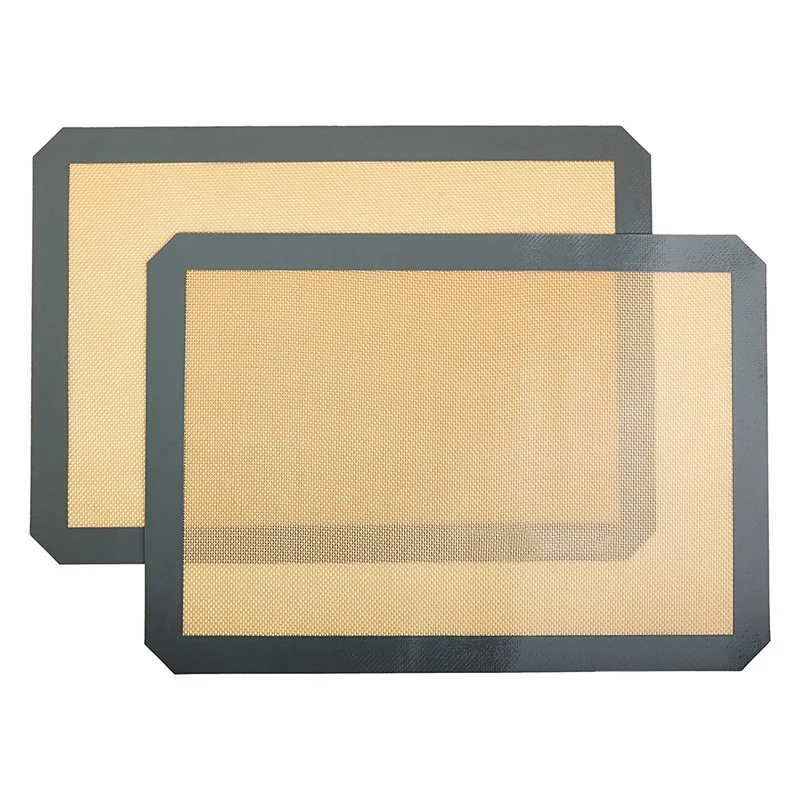 Силикагель выпечки Pad-4pcs-Non-Sticky коврик для выпечки плиты и прокатки-торт/печенье Производство стандарт