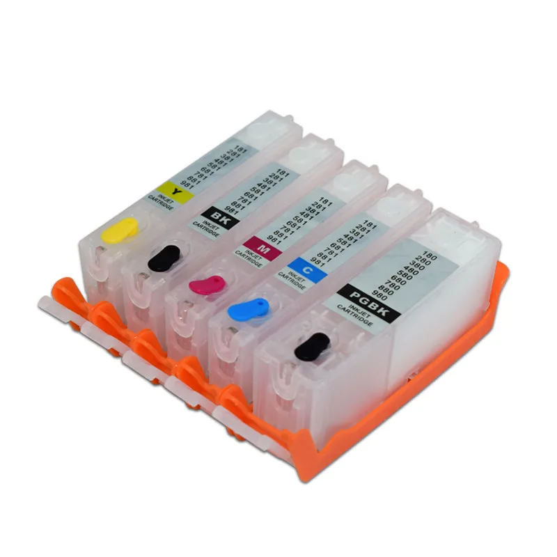Canon 280 980 ink Cartridge 5 Color (2)_副本