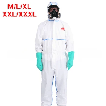 

High Antibacterial Reusable Isolation Suit Prevent Invasion Of Staff Protective Clothing Dust-proof Coveralls Antistatic