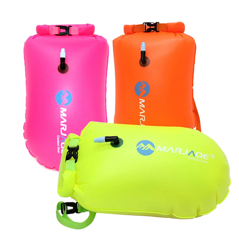

3 Color Premium Waterproof Swimming Tow Float Float Buoy Air Dry Bag Swimming Trainning Safety Mark Iatable Flotation Bag