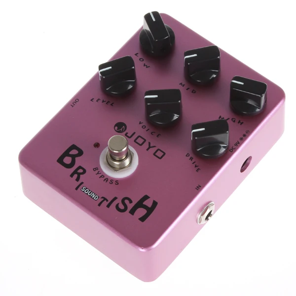 Joyo JF-16 Marshall-amp-имитирующая педаль для гитары с британскими звуковыми эффектами и 6 ручками