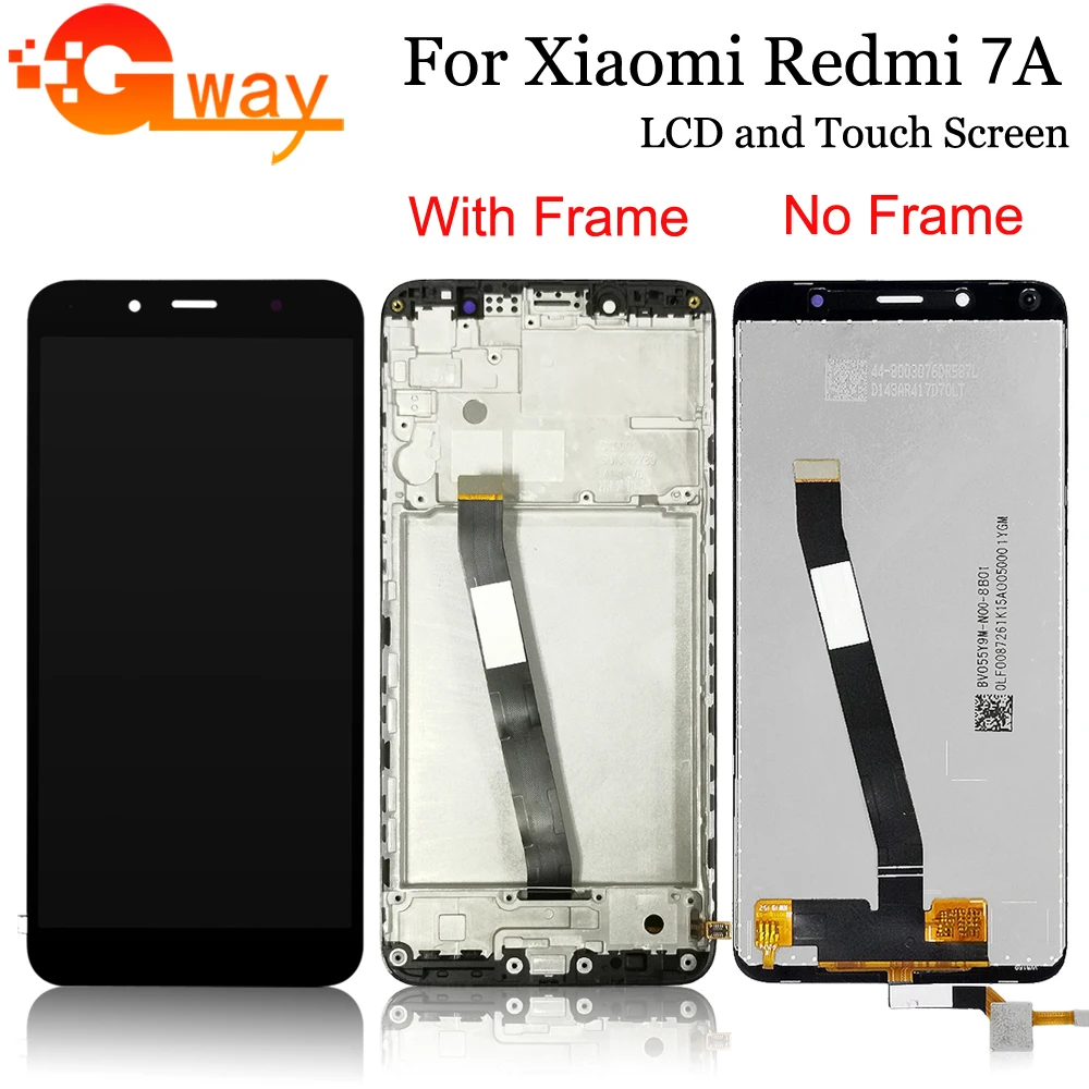 100% протестированный ЖК дисплей 5 45 дюйма для Xiaomi Redmi 7A + сенсорный экран дигитайзер