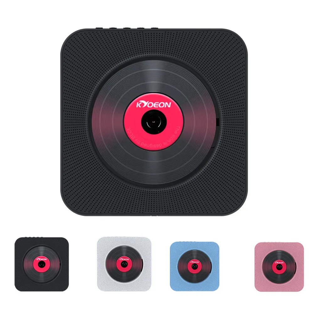 Настенный Bluetooth CD-плеер беспроводной Hifi выдвижной переключатель динамик Soundbox пульт дистанционного управления Комплект