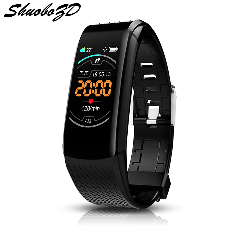 

Smart Fitness Bracelet Blood Pressure Measurement Fitness Tracker Waterproof Smart Band Watch Heart Rate Tracker For Women Men