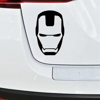 

Hot Iron Man Stickers Voiture Vinyl Decal For Rearview Mirror Car Head Engine Cover Windows Decoration