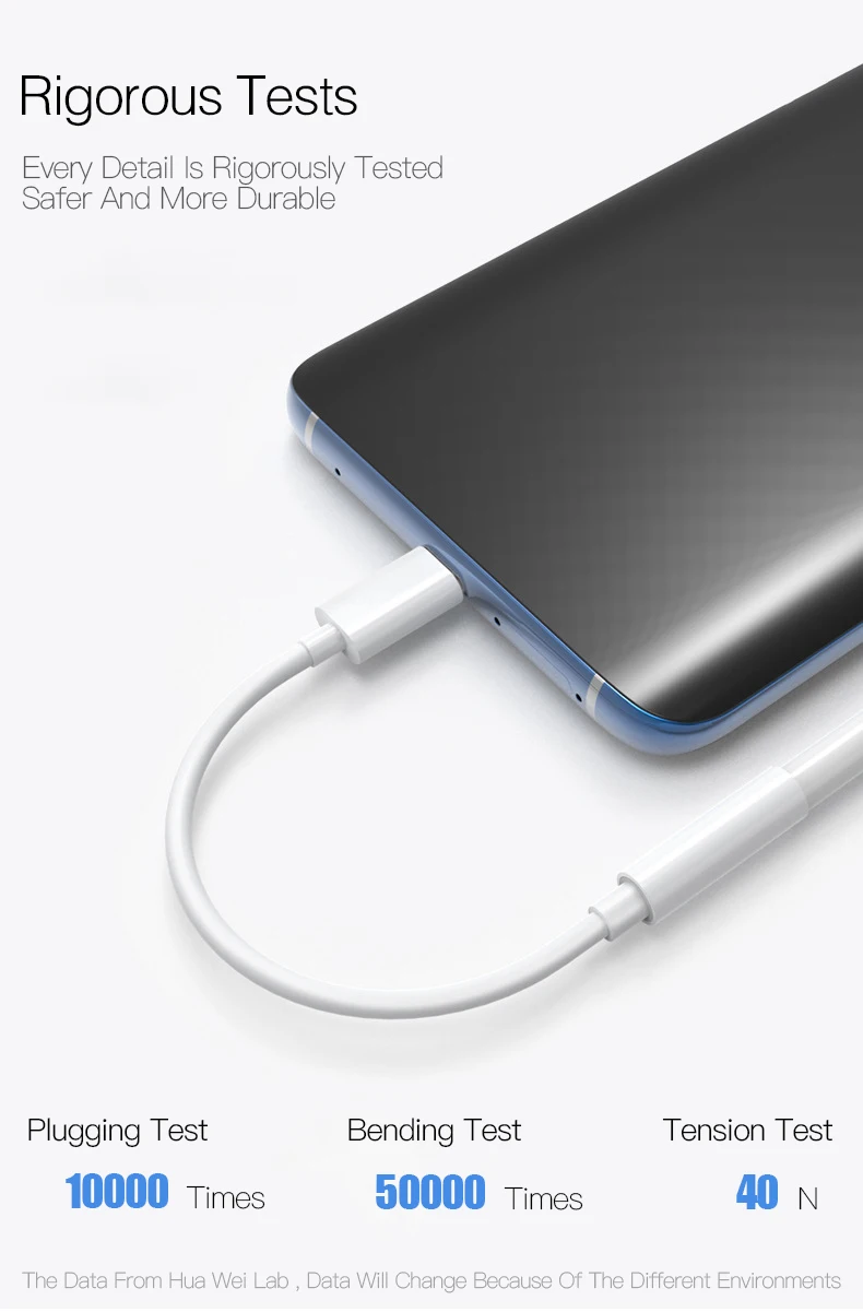 Кабель-адаптер для USB-C type C до 3,5 мм Jack аудио кабель для наушников Aux Кабель-адаптер для Xiaomi смартфон аксессуар