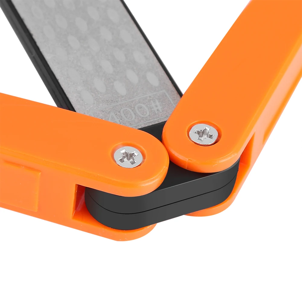 Профессиональная точилка для ножей складной двухсторонний 400/600 жирок точильный камень карманная точилка Овощной кухонный нож